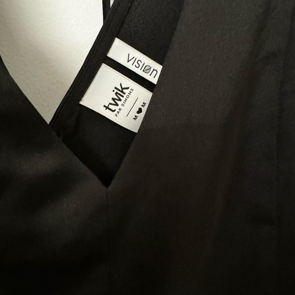 Twik black midi dress - Size Medium & NWT - Picture 4 of 5